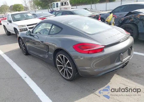 2016 Porsche Cayman из США, поврежденный, VIN WP0AA2A87GK170789
